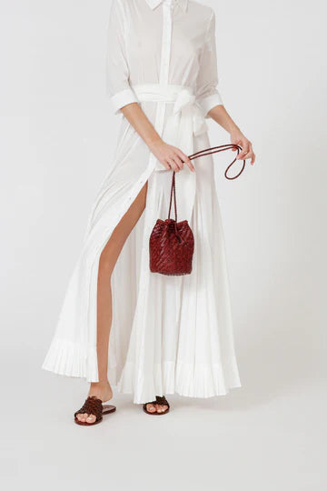 Dragon Diffusion Pompom Double Jump Bag Bordo