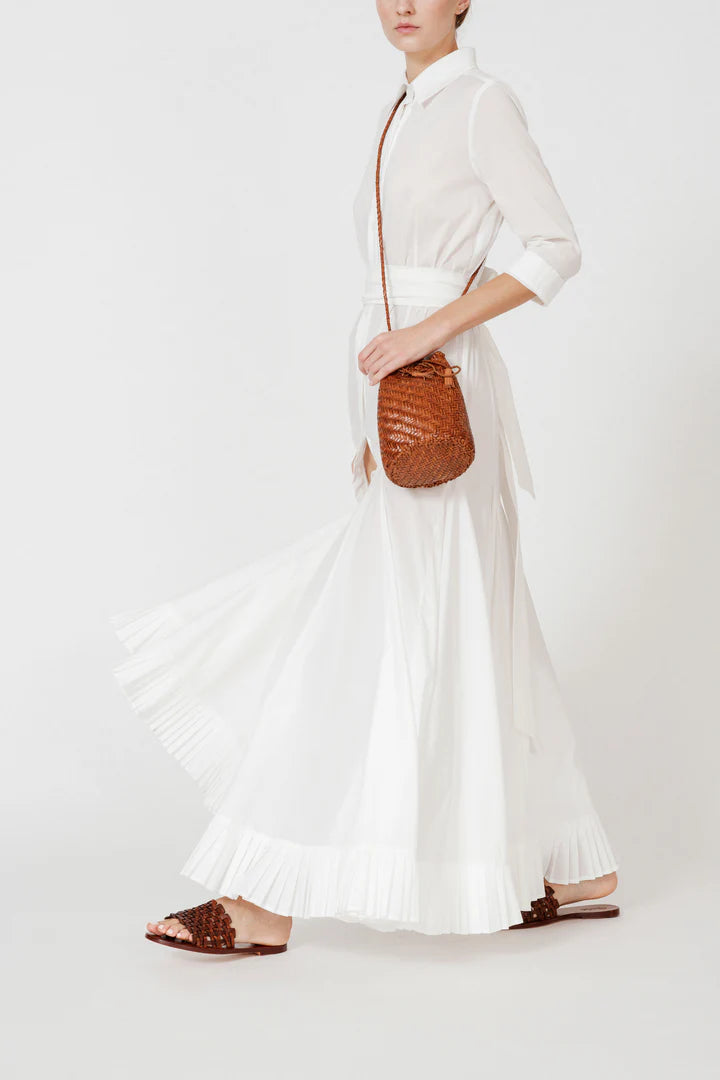 Dragon Diffusion Pompom Double Jump Bag Tan