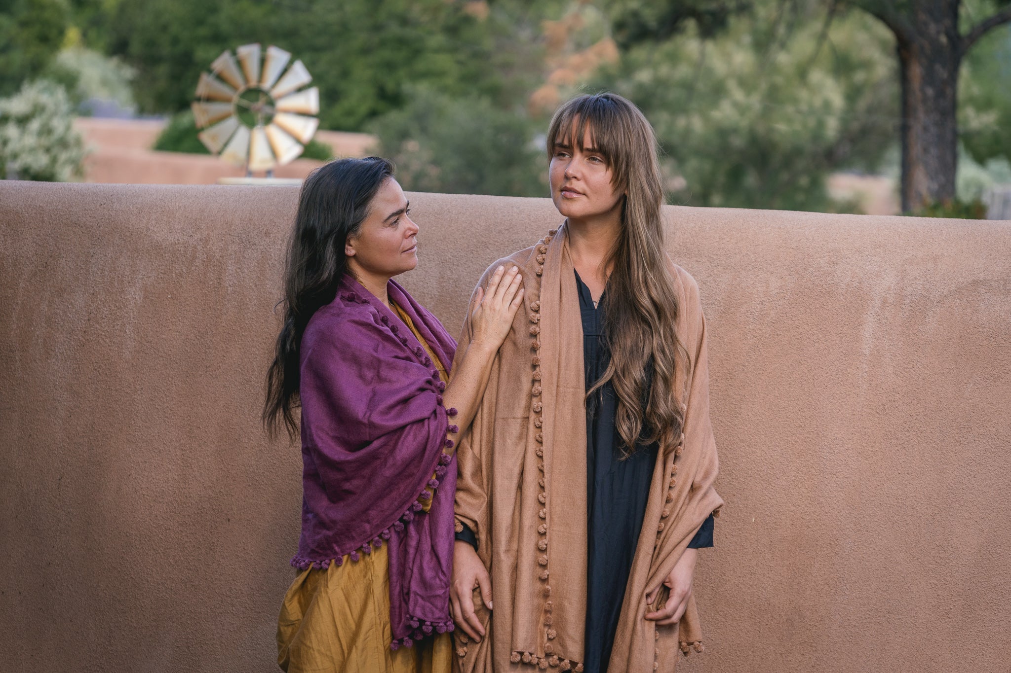 Dupatta Noor Shawl, Camel