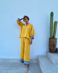 Nina Leuca Tulum Top - Yellow