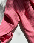 Pocket Caftan - Pink Stripe by Two