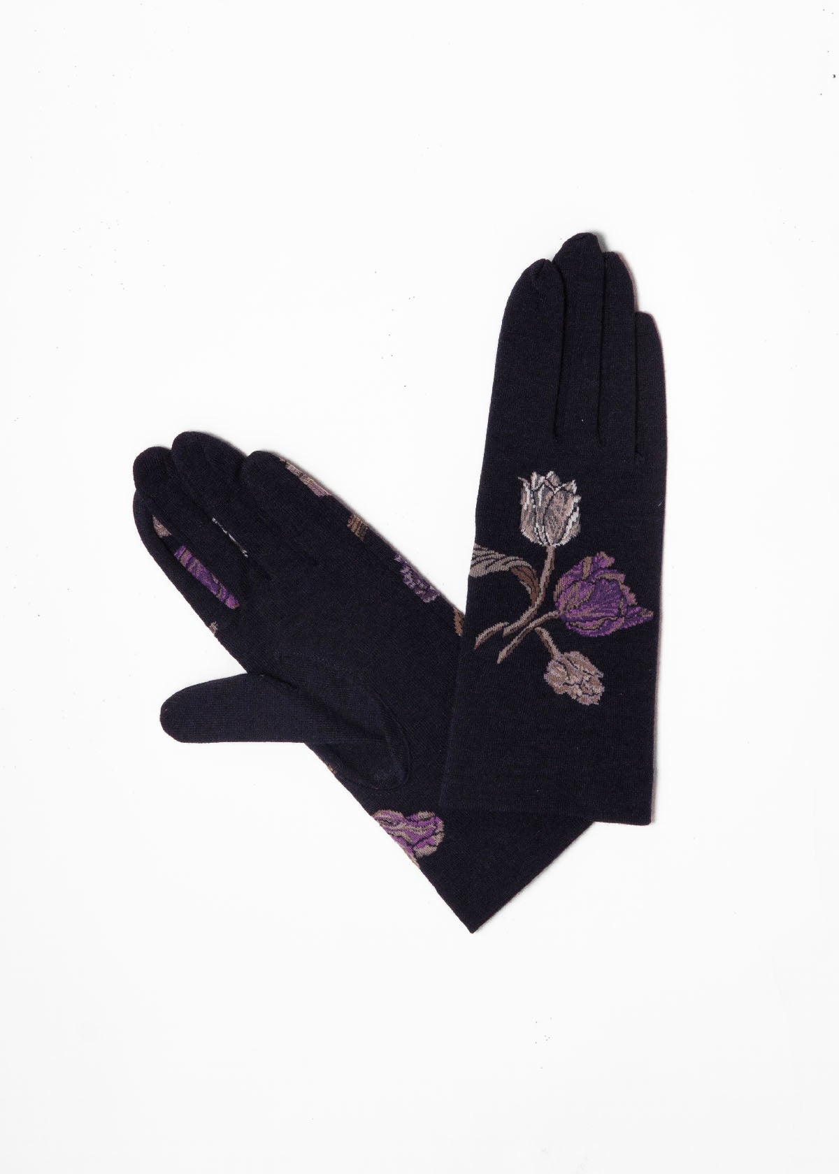 Antipast Sock Knit Gloves 805 - Navy