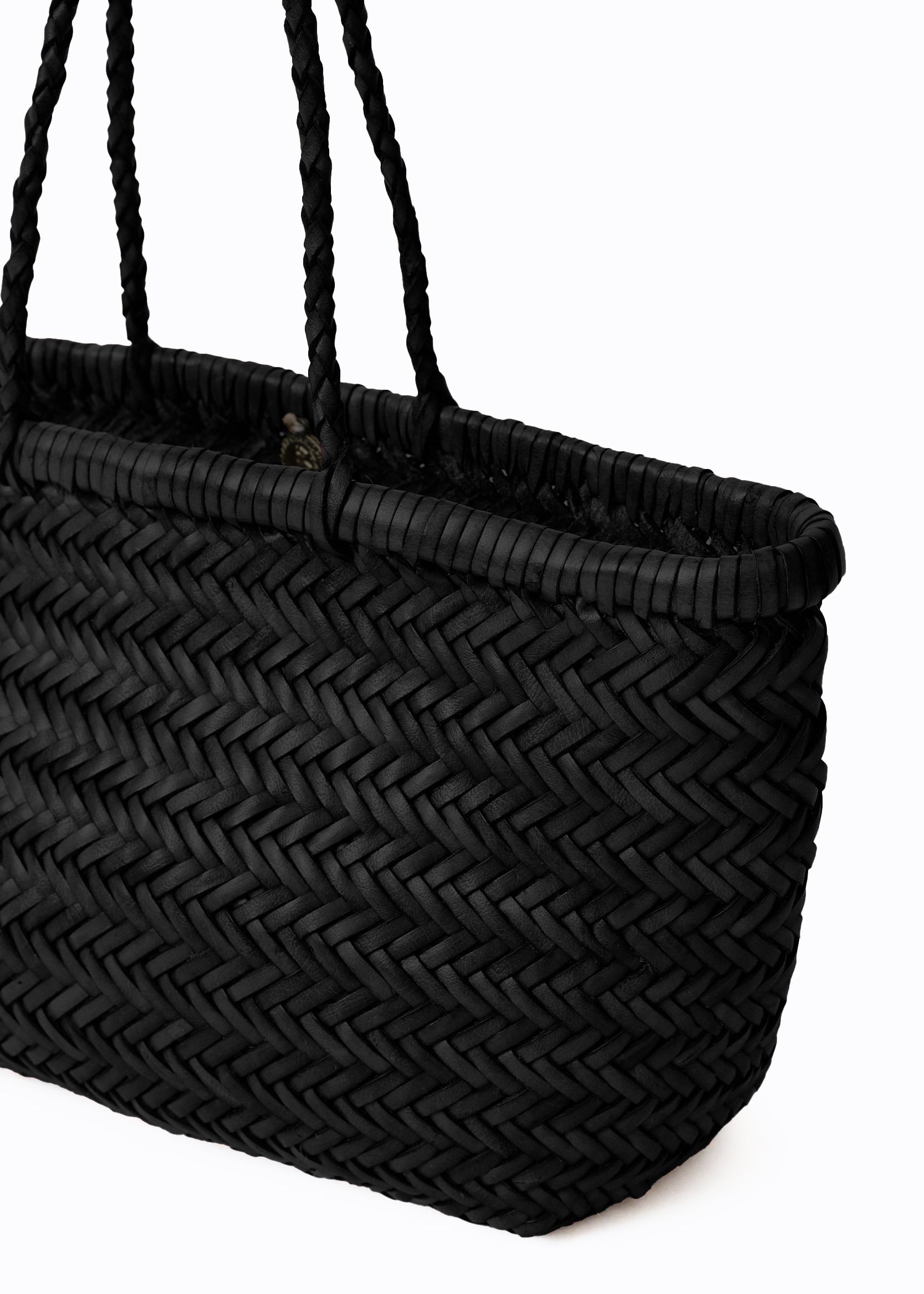 Dragon Diffusion Bamboo Triple Jump Small Bag Black