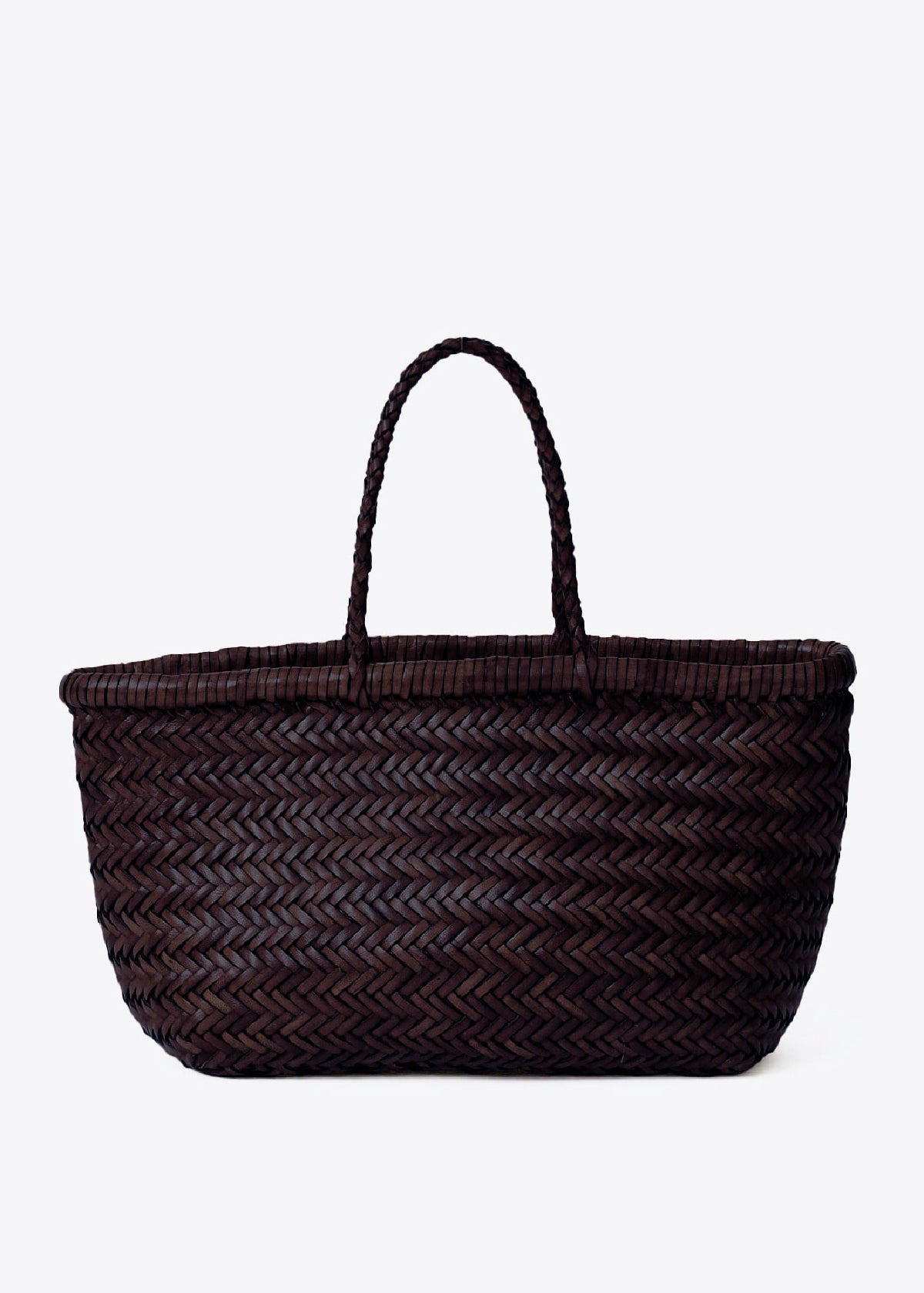 Dragon Diffusion Bamboo Triple Jump Small Bag Dark Brown