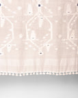 Dupatta Amrita Jamdani - White