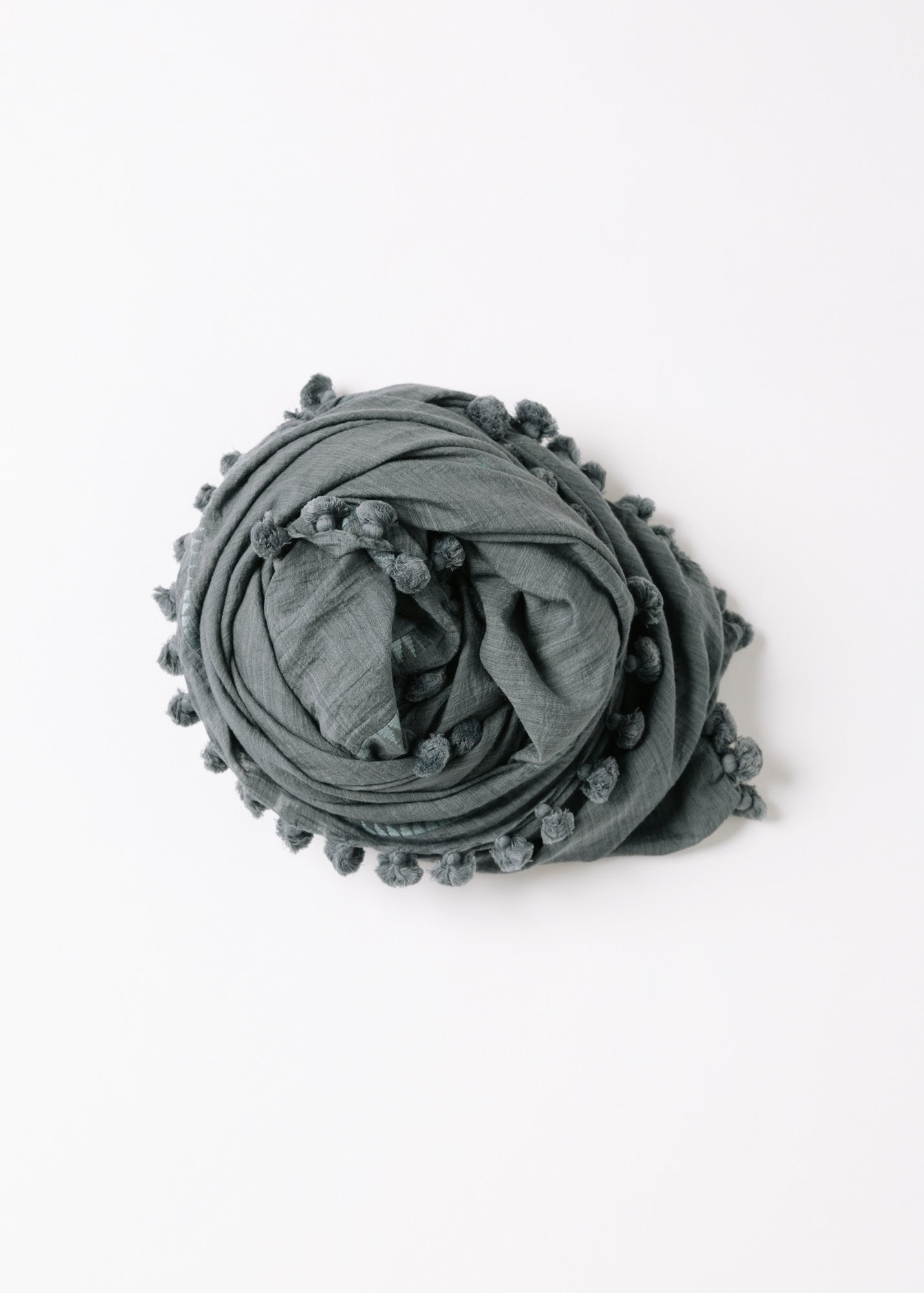 Dupatta Natural Shawl, Charcoal