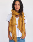 Dupatta Plain Shawl, Curry