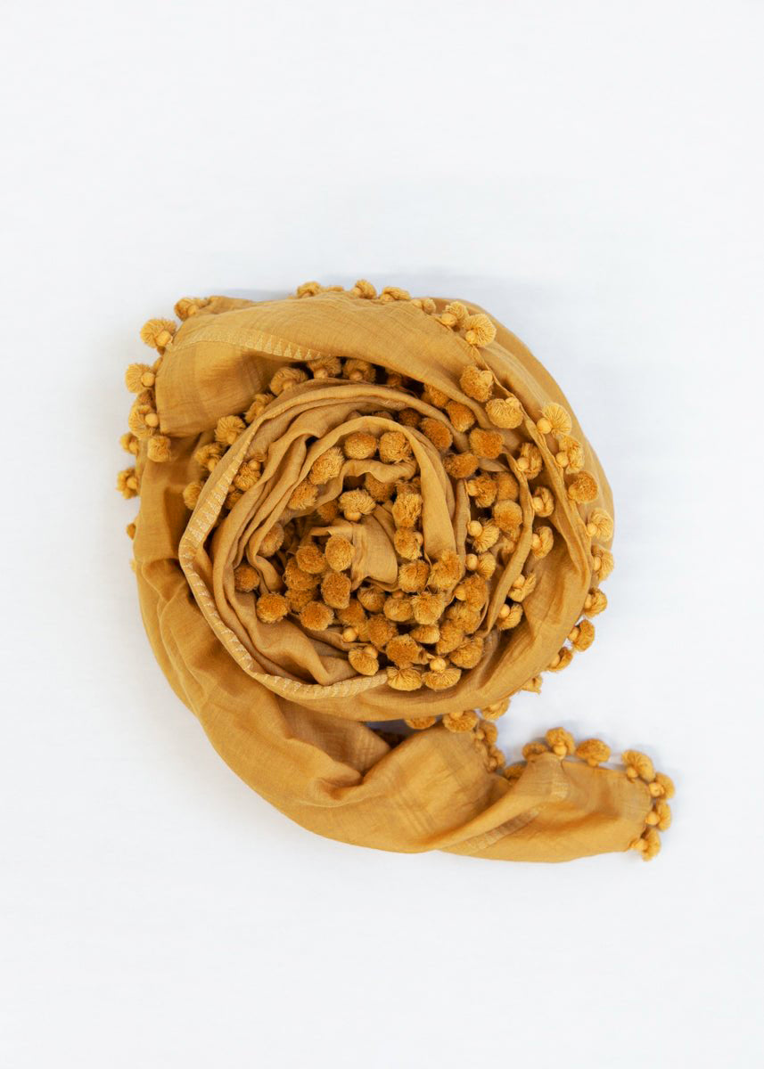 Dupatta Plain Shawl, Curry