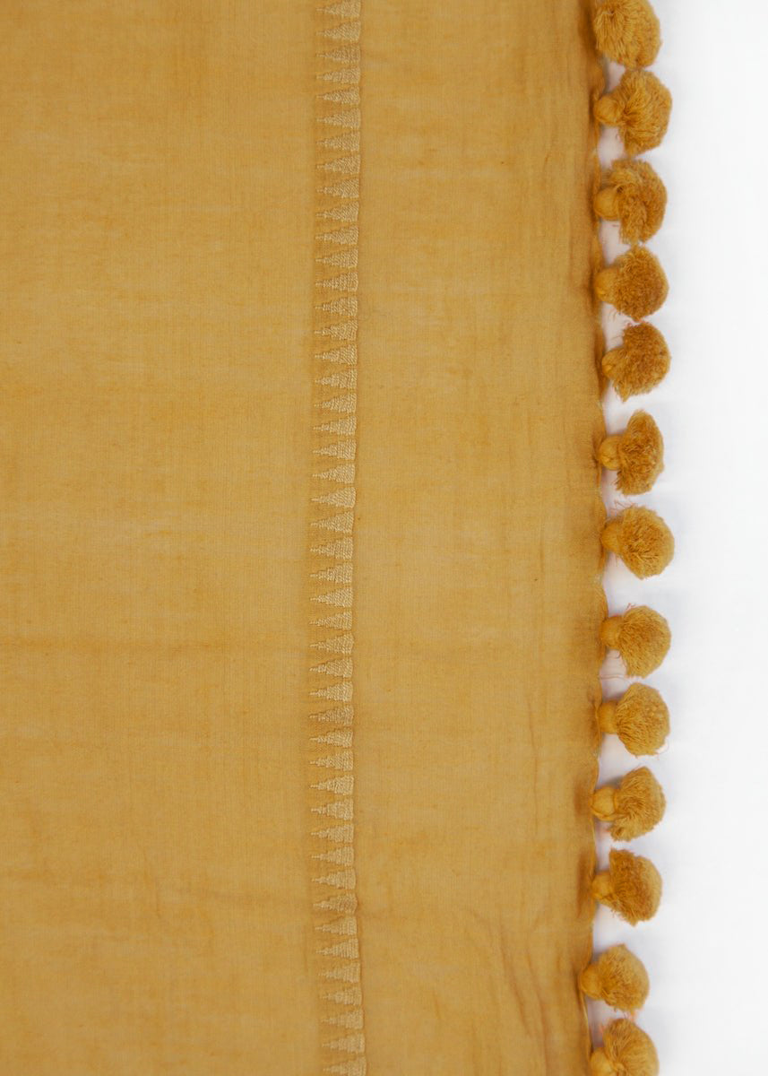Dupatta Plain Shawl, Curry