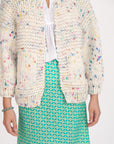 Raquel Hand Painted Merino Cardigan