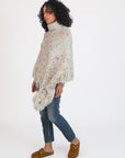 Hermosa Hand Painted Merino Poncho