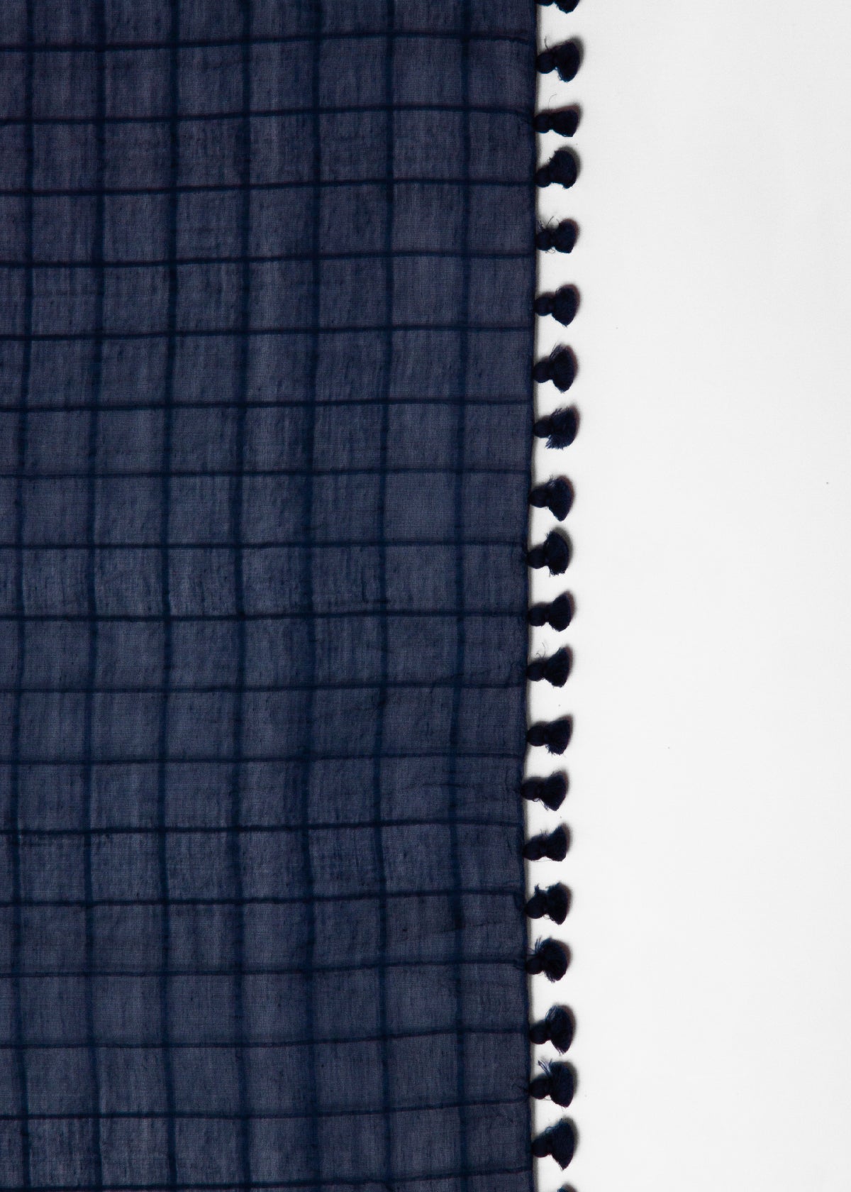 Dupatta Maira Woven Checks - Blue