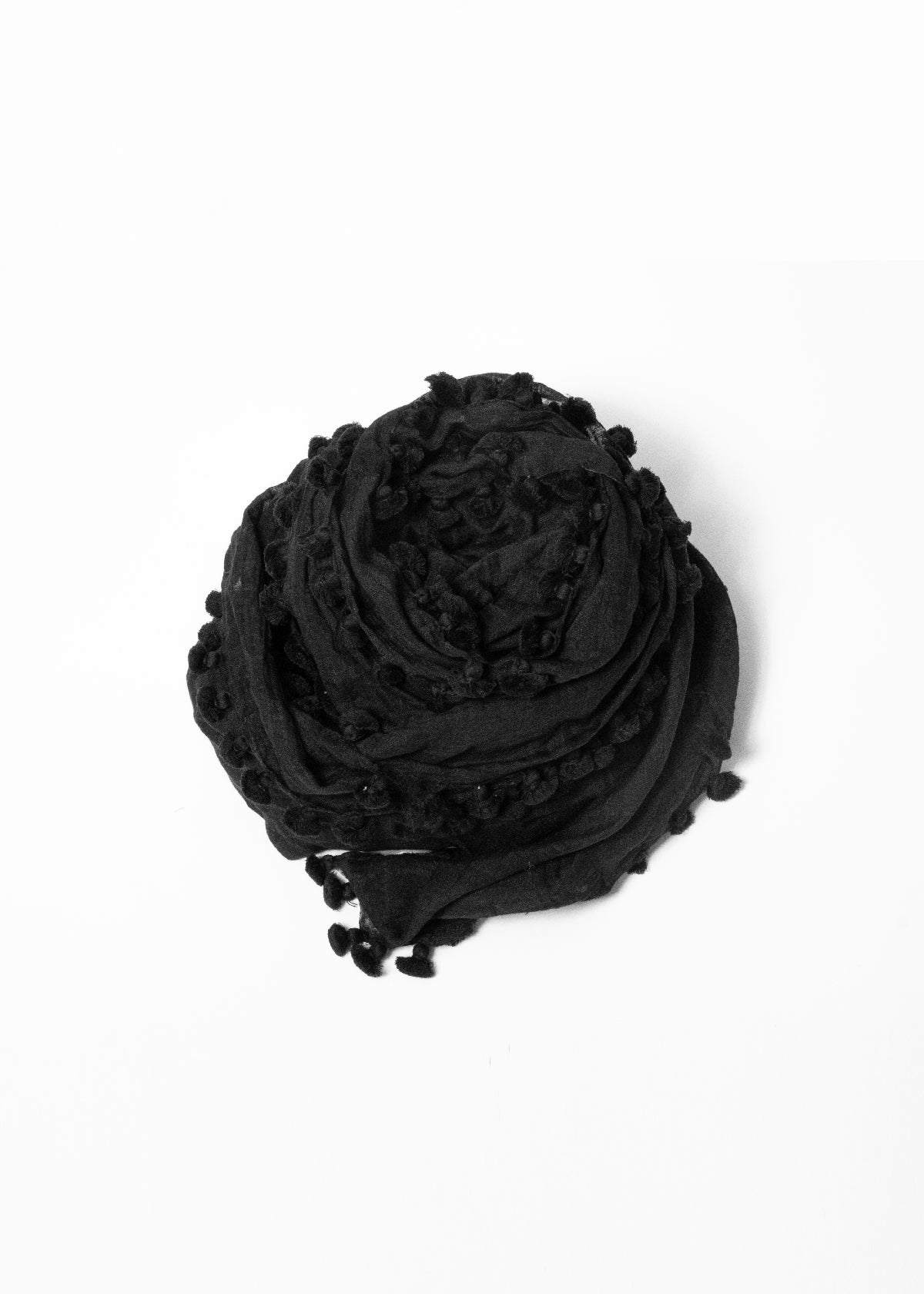 Dupatta Maira Woven Checks - Black