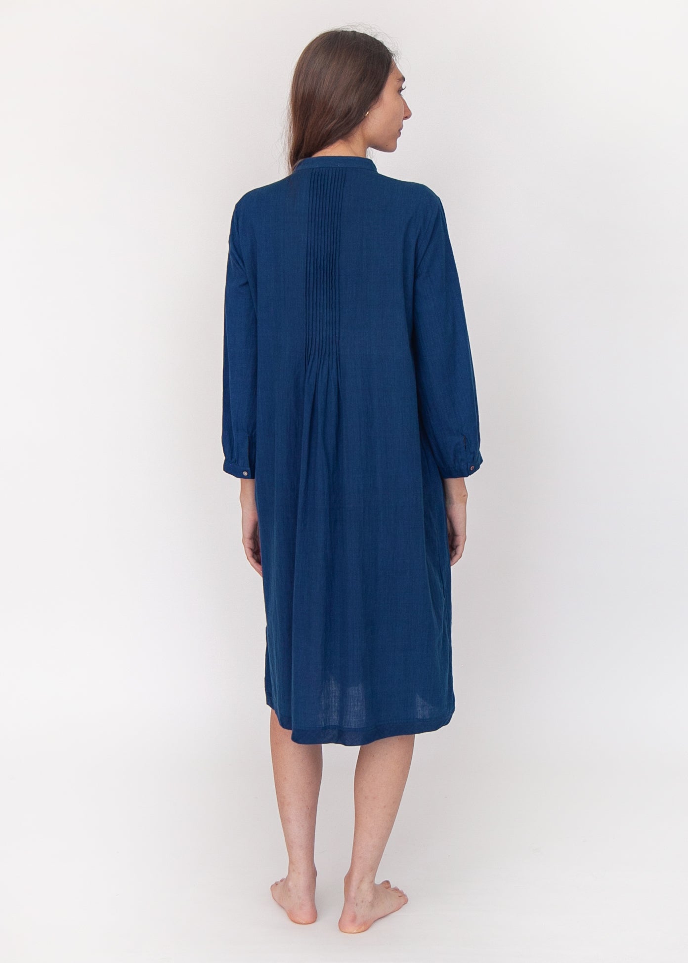 Aditi Natural Indigo Dress