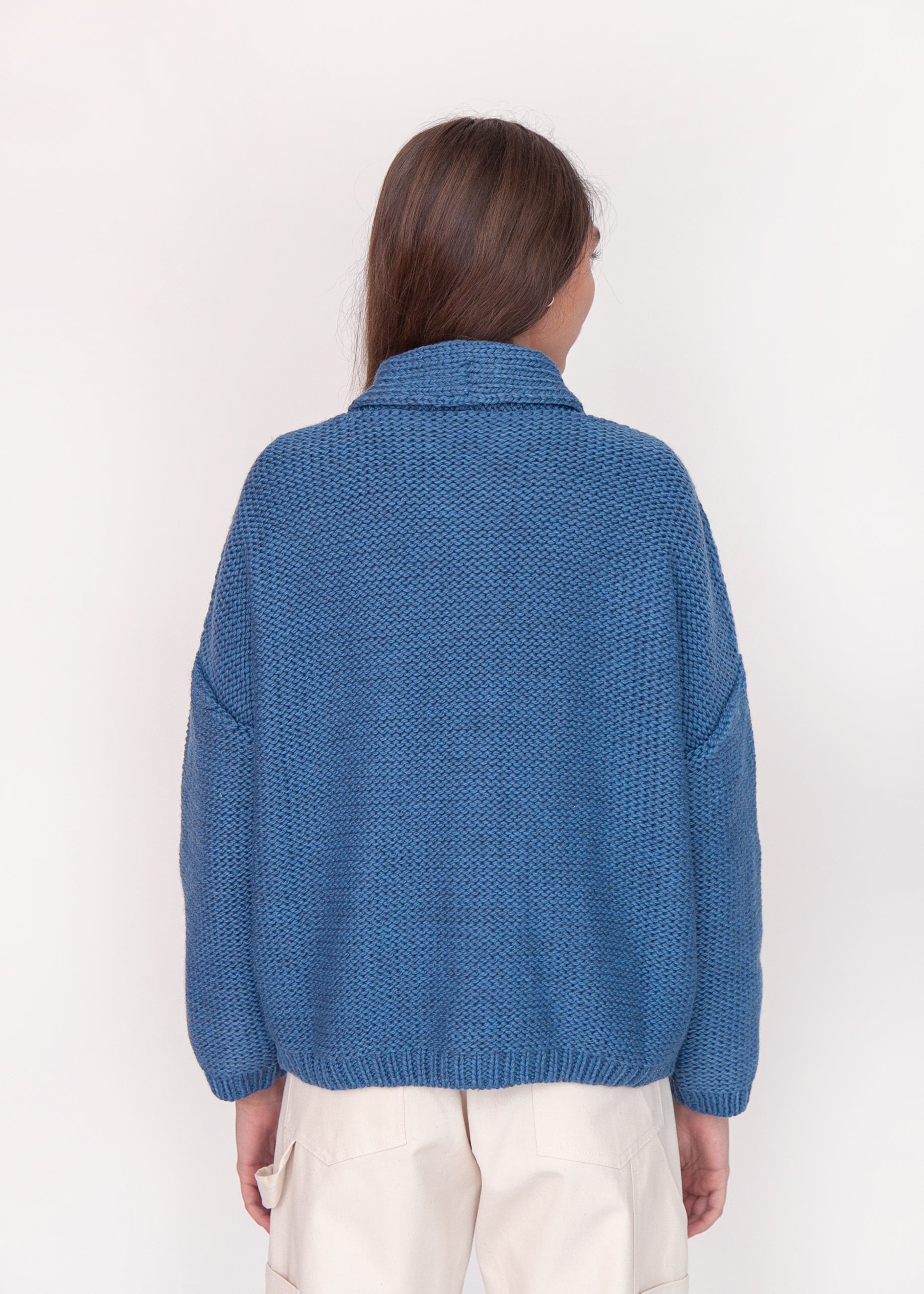 Bomber Jacket, Azul Claro