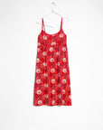 Gaia Booj Slip Dress - Poppy