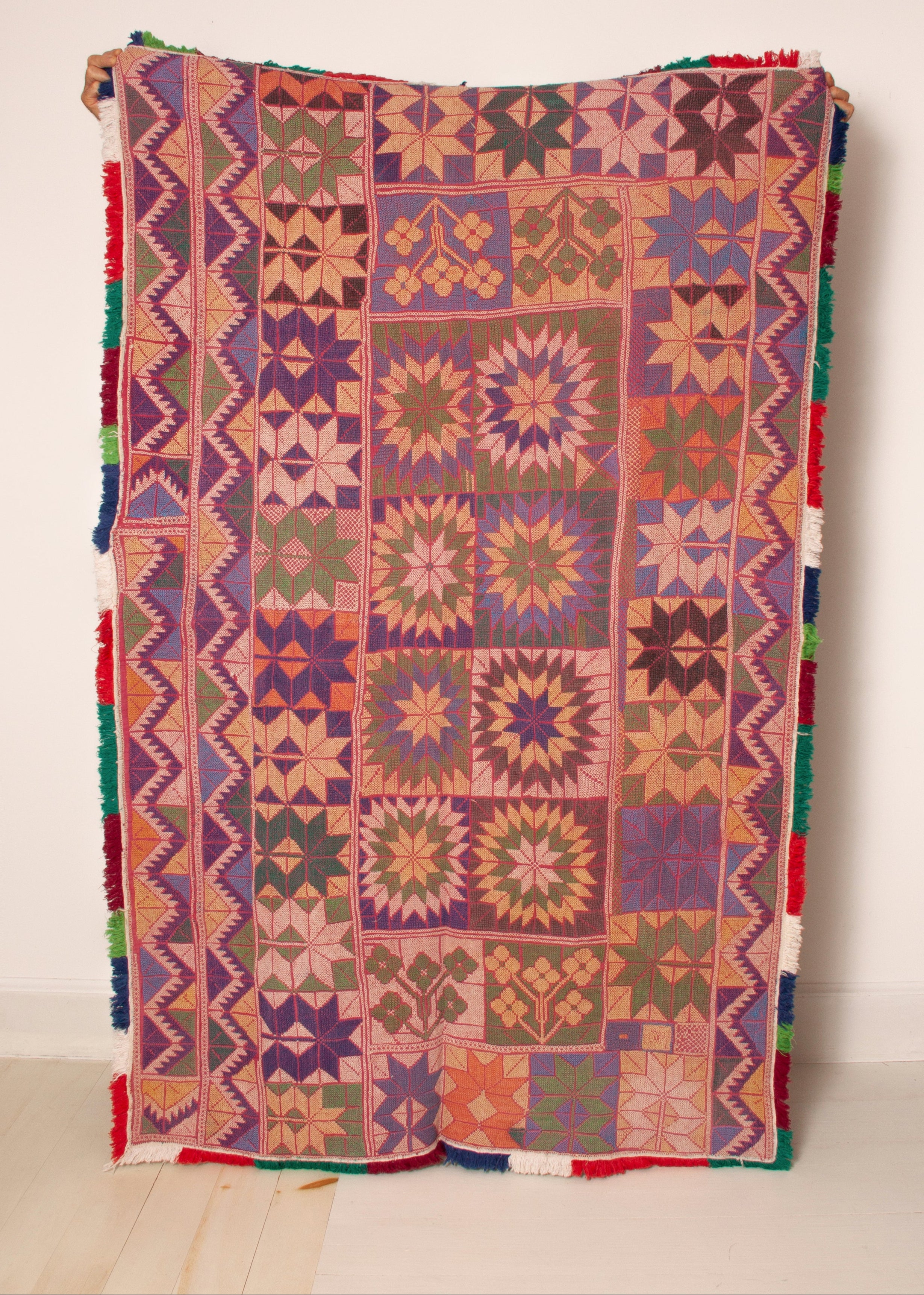 Vintage Galicha Kantha Blanket,