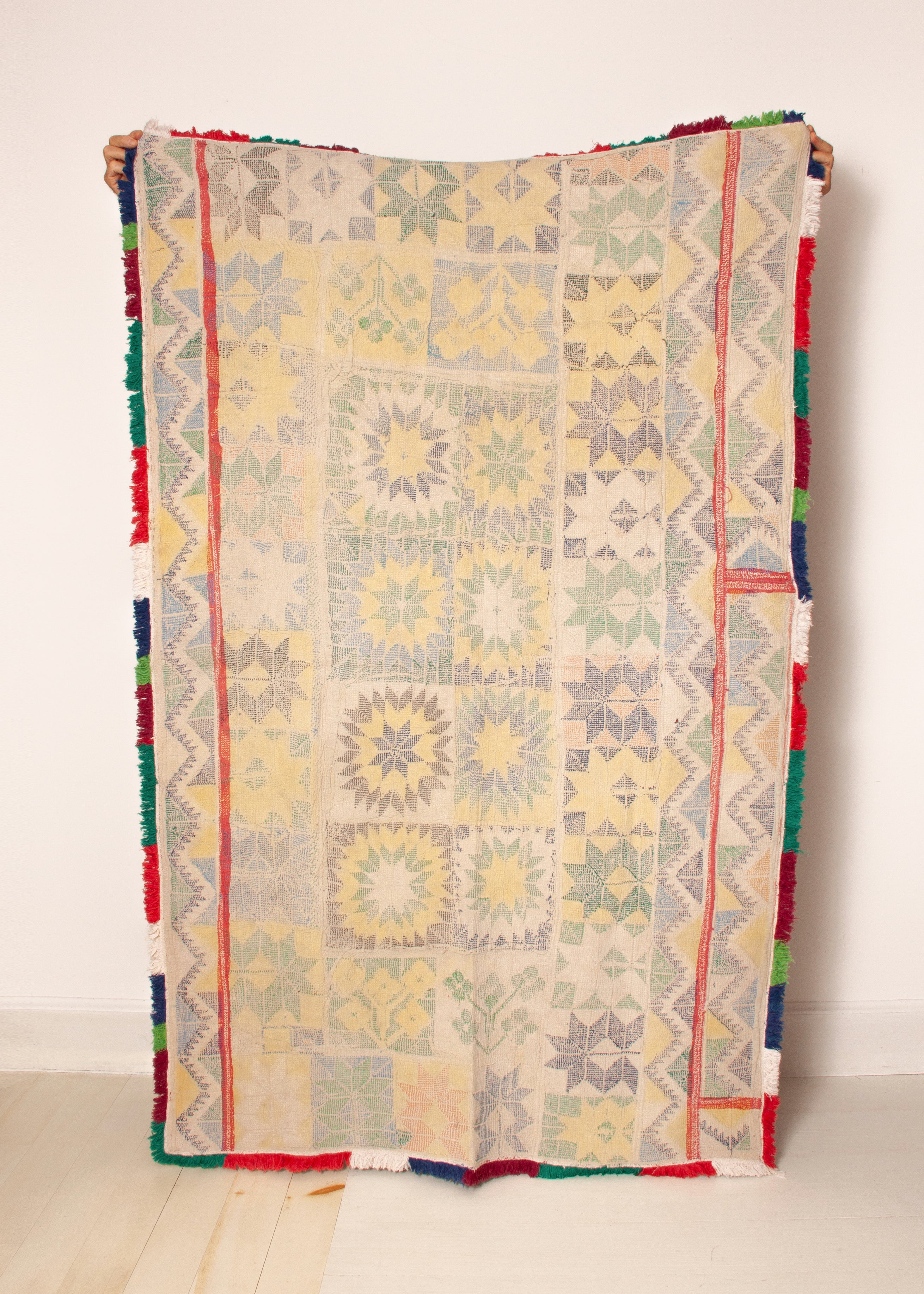 Vintage Galicha Kantha Blanket,