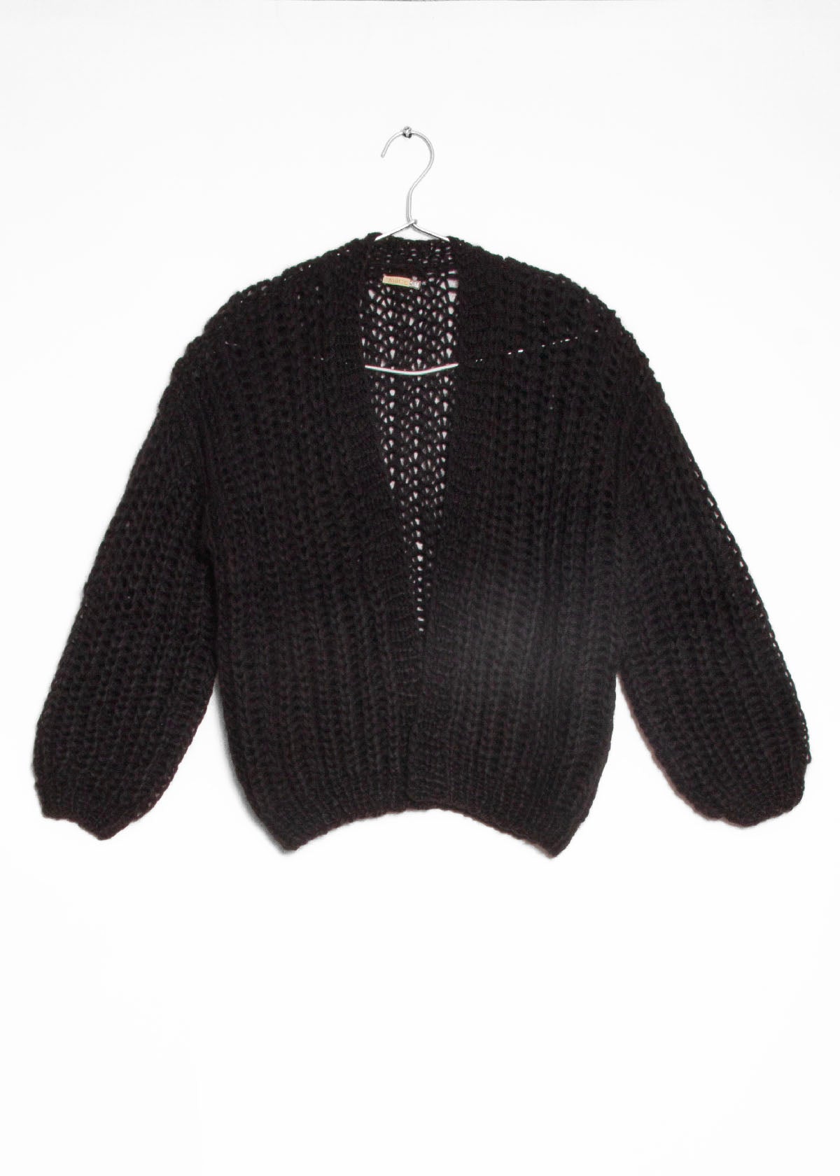 Hilma Pujpu Cardigan, Black