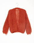 Hilma Pujpu Cardigan, Rust