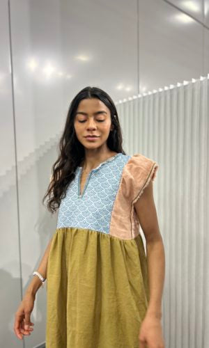 Nina Leuca Jilly Short Dress - Olive