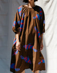 Nikki Chasin Ballad Fish Dress - Chocolate