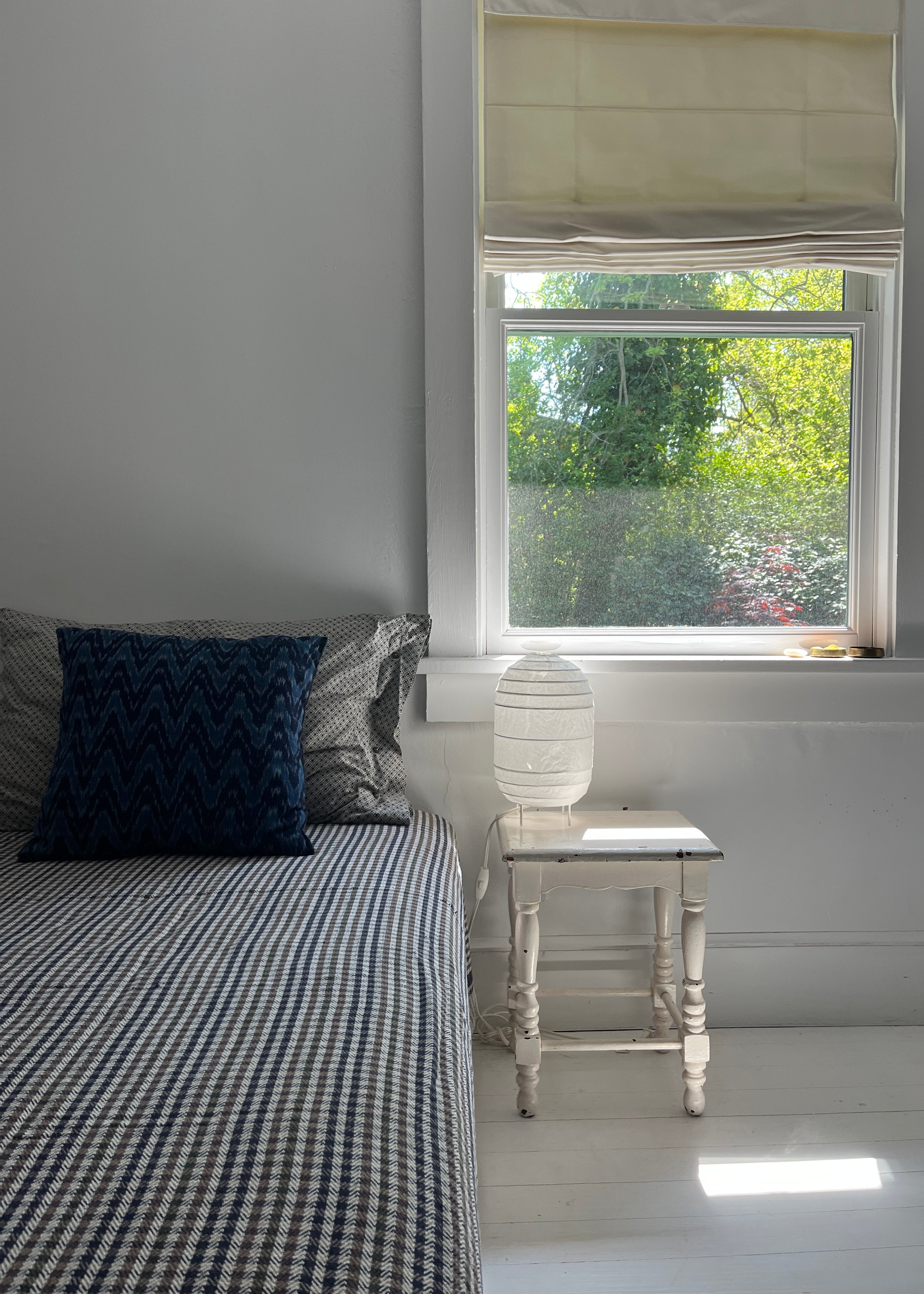 Khadi Blanket Blue Checks