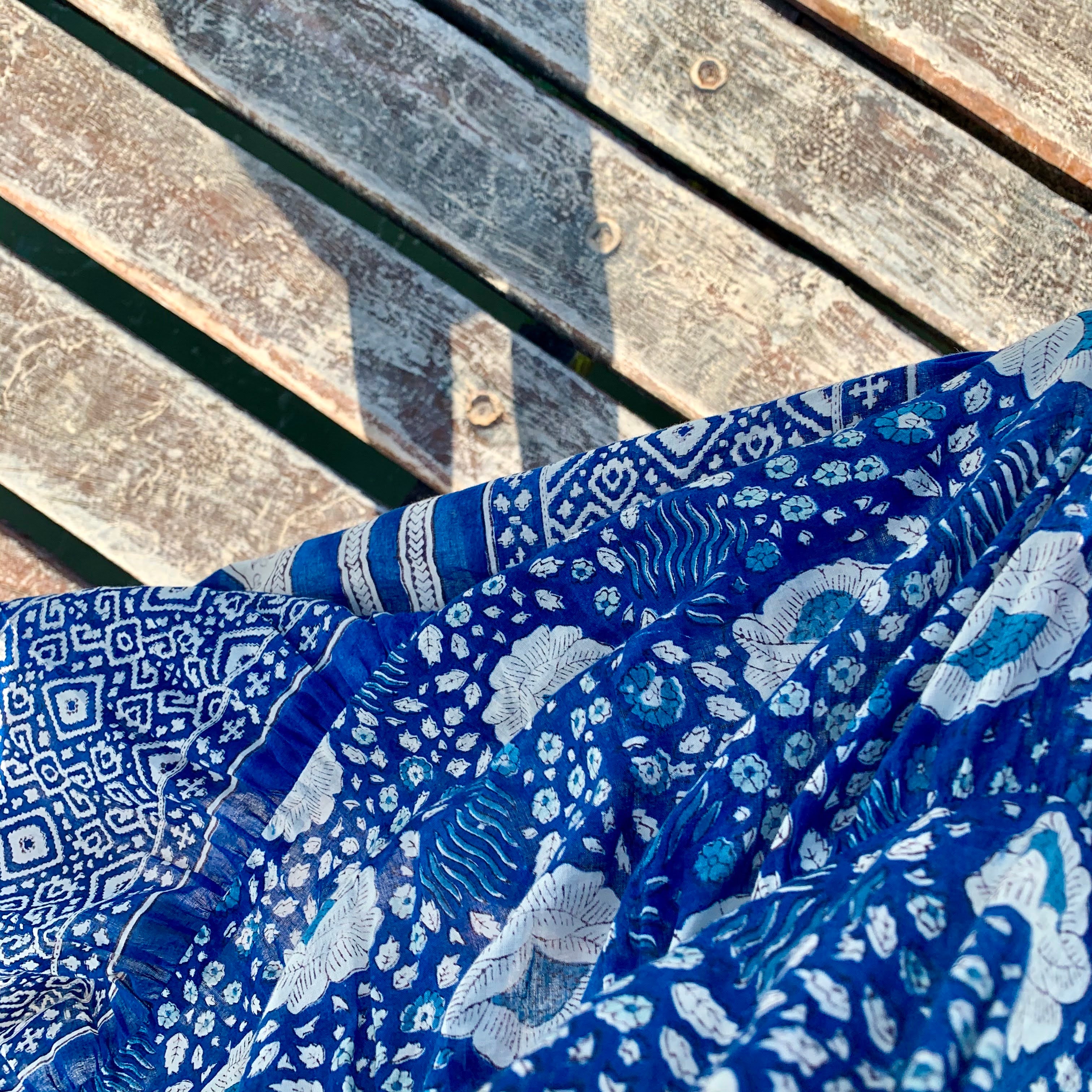 Yamini Booj Dress, Ocean