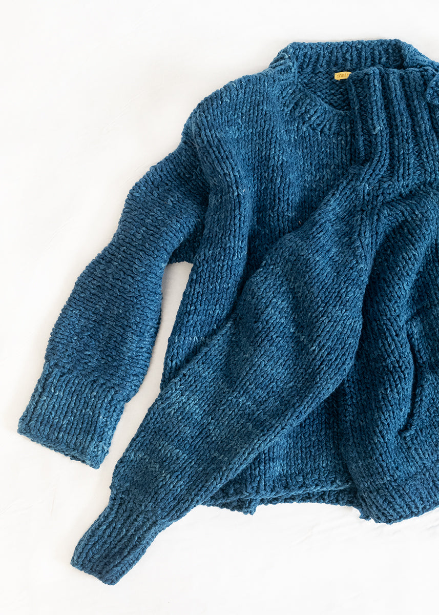 Chiara Cotton Hand Knit Sweater