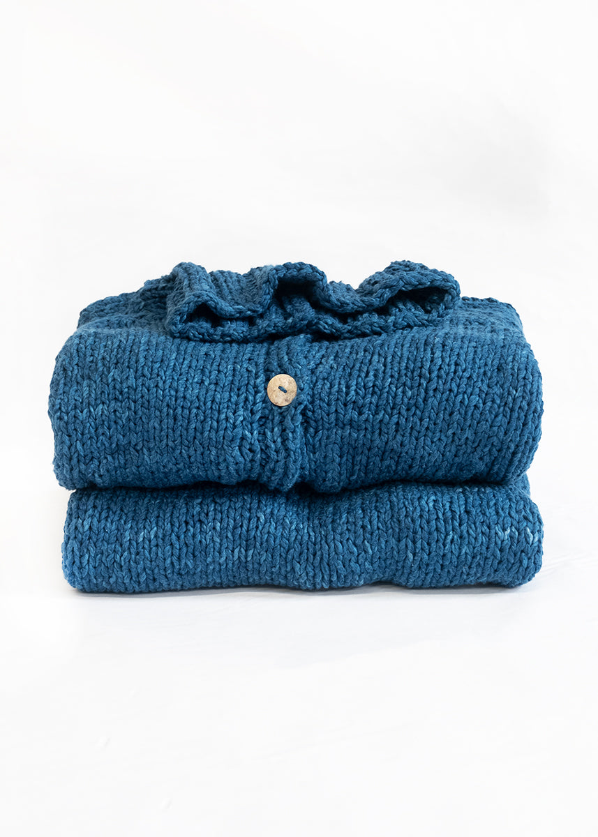 Chiara Cotton Hand Knit Sweater