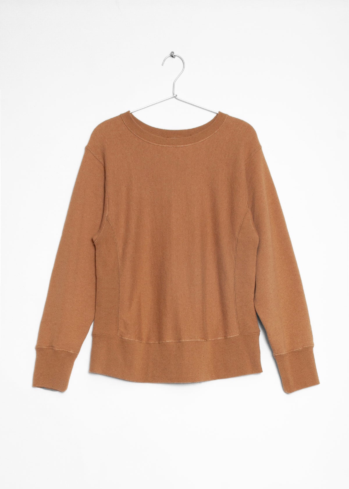 Ichi Antiquités French Terry Pullover Camel