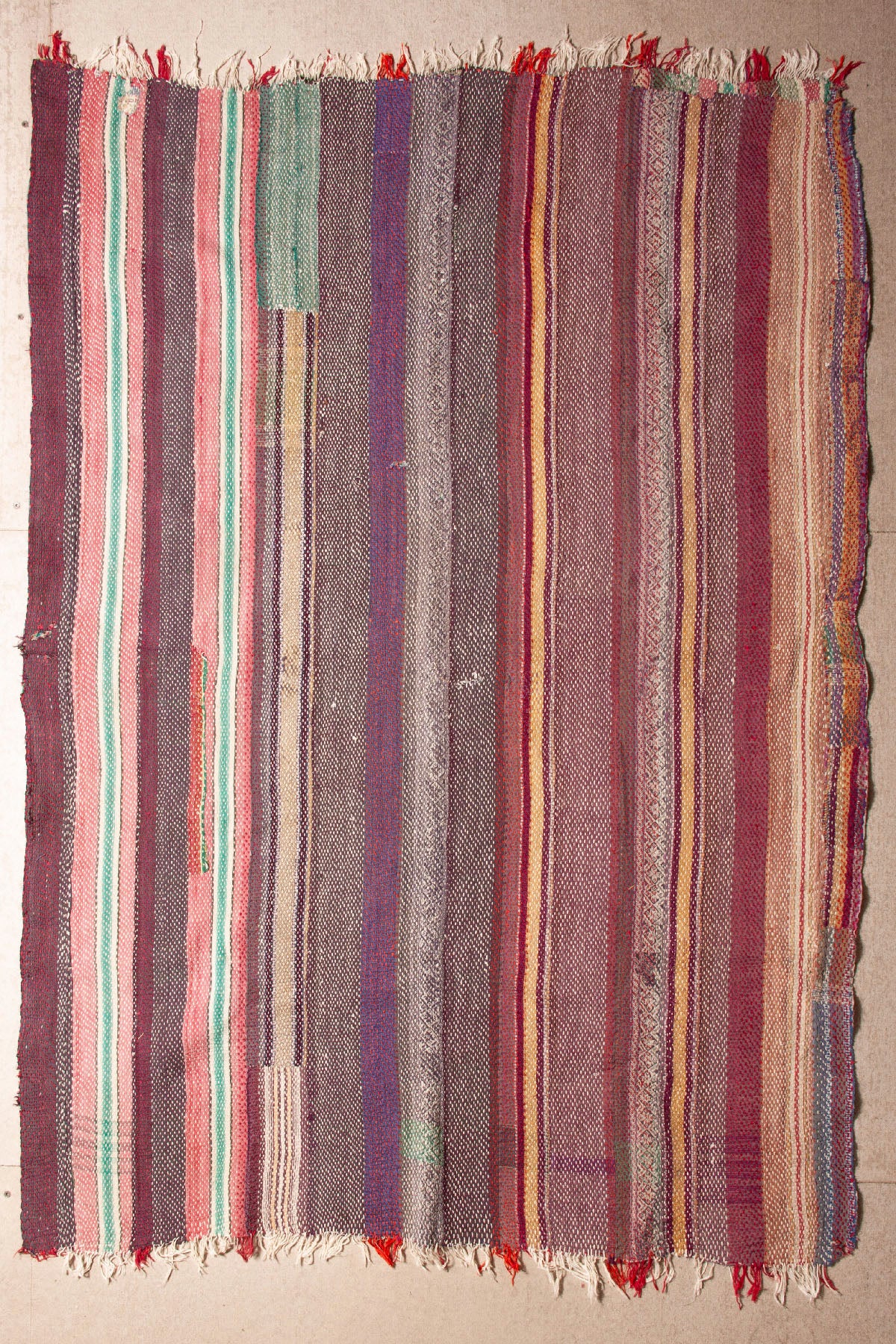 Vintage Dowry Kantha Blanket,