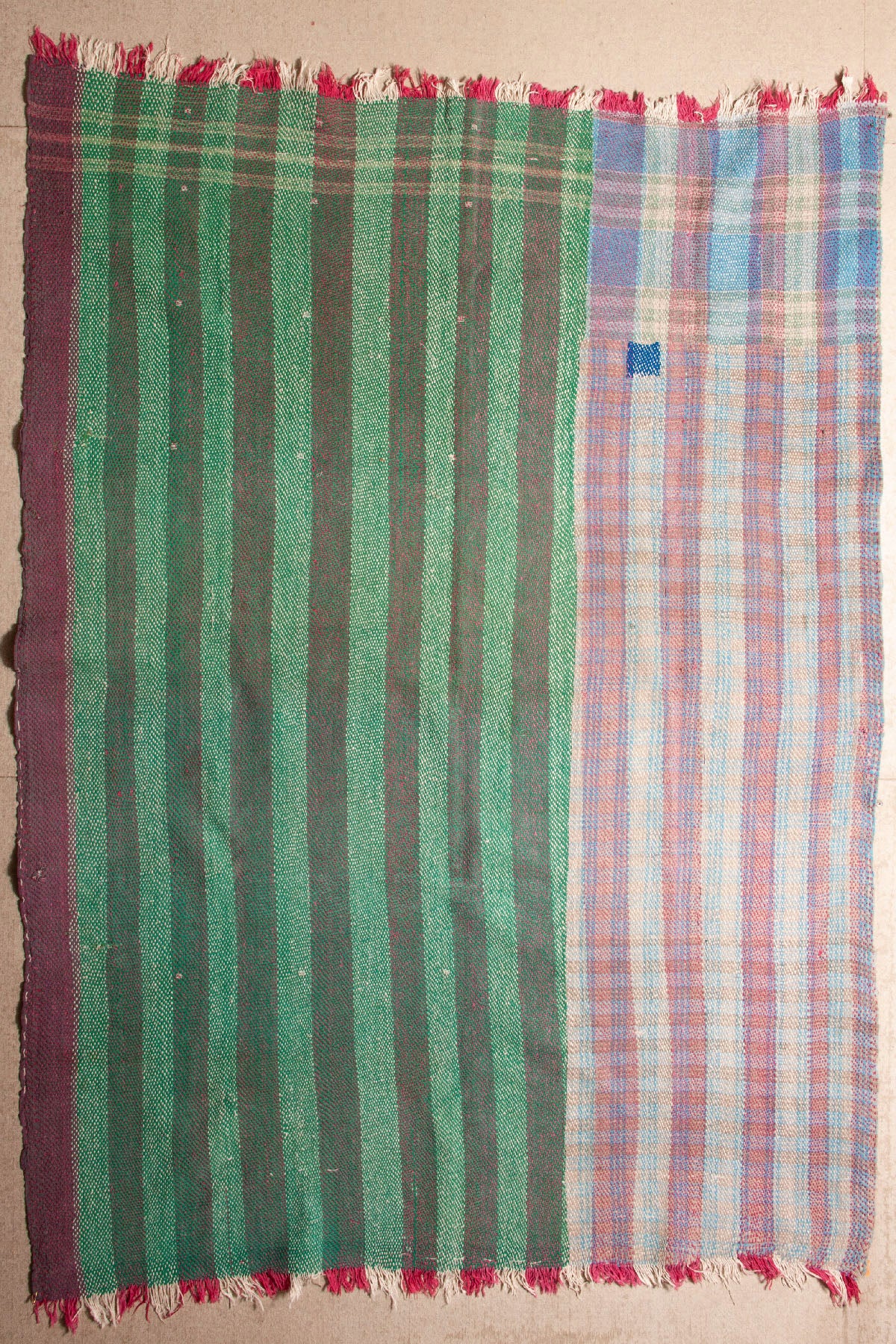 Vintage Dowry Kantha Blanket,