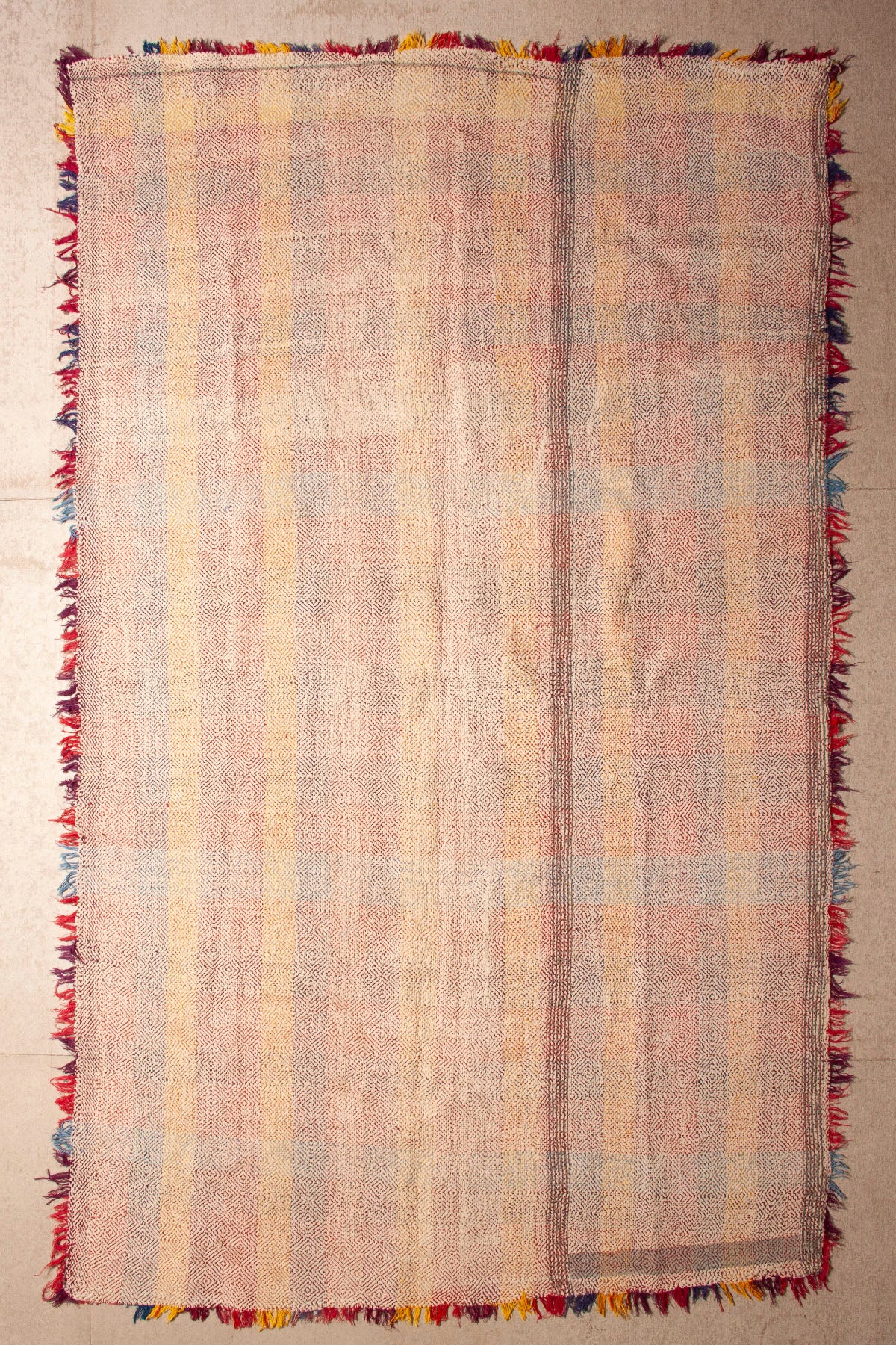 Vintage Dowry Kantha Blanket,