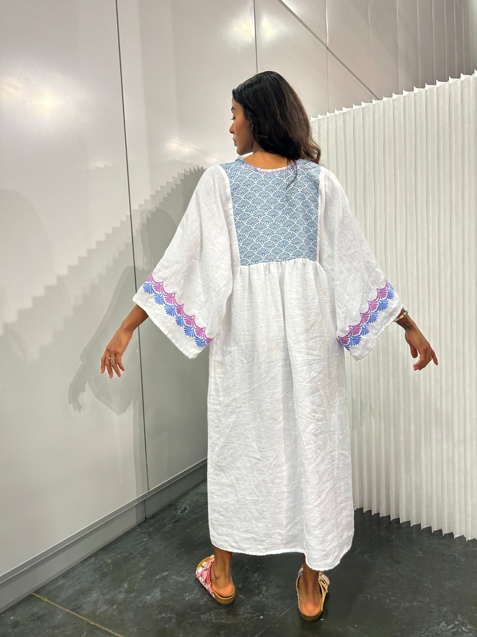 Nina Leuca Levante Long Dress - White