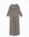 Maku Noor Dress - Blue/Brown