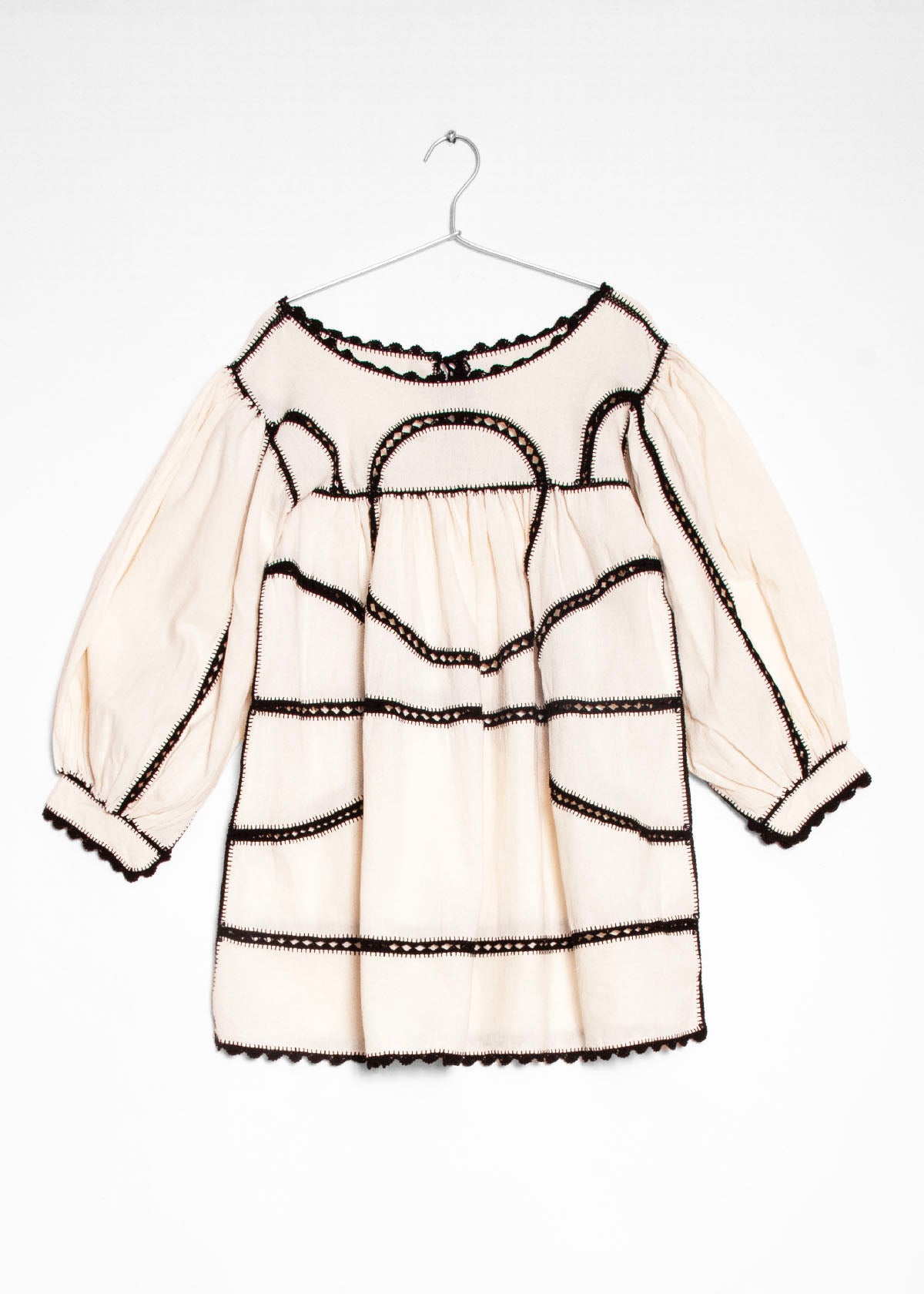 Montanita Top - Black on Natural