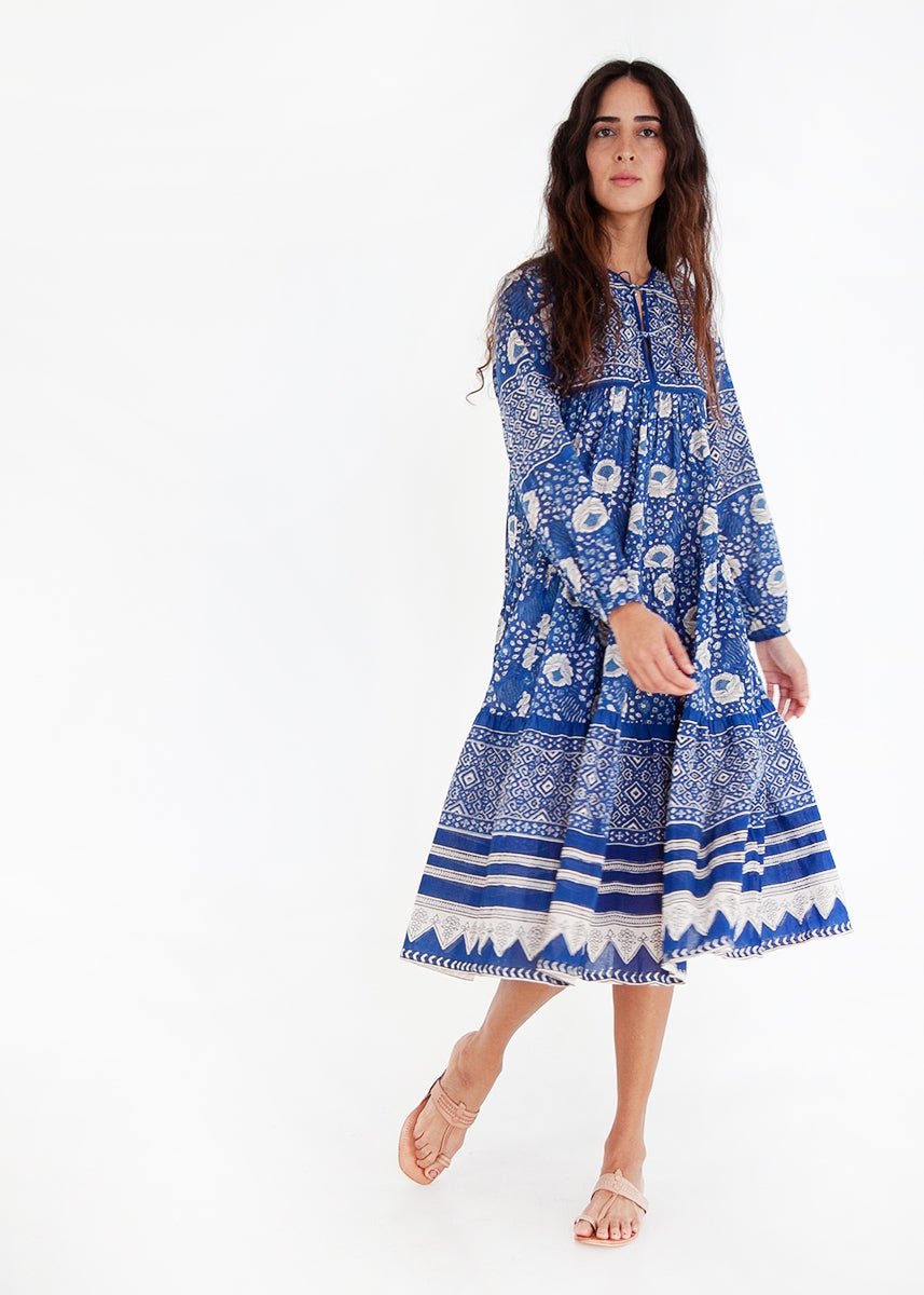 Yamini Booj Dress, Ocean