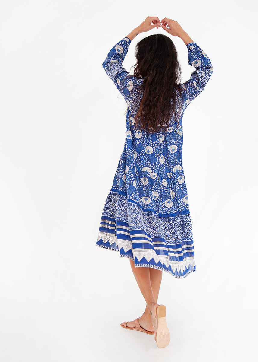 Yamini Booj Dress, Ocean