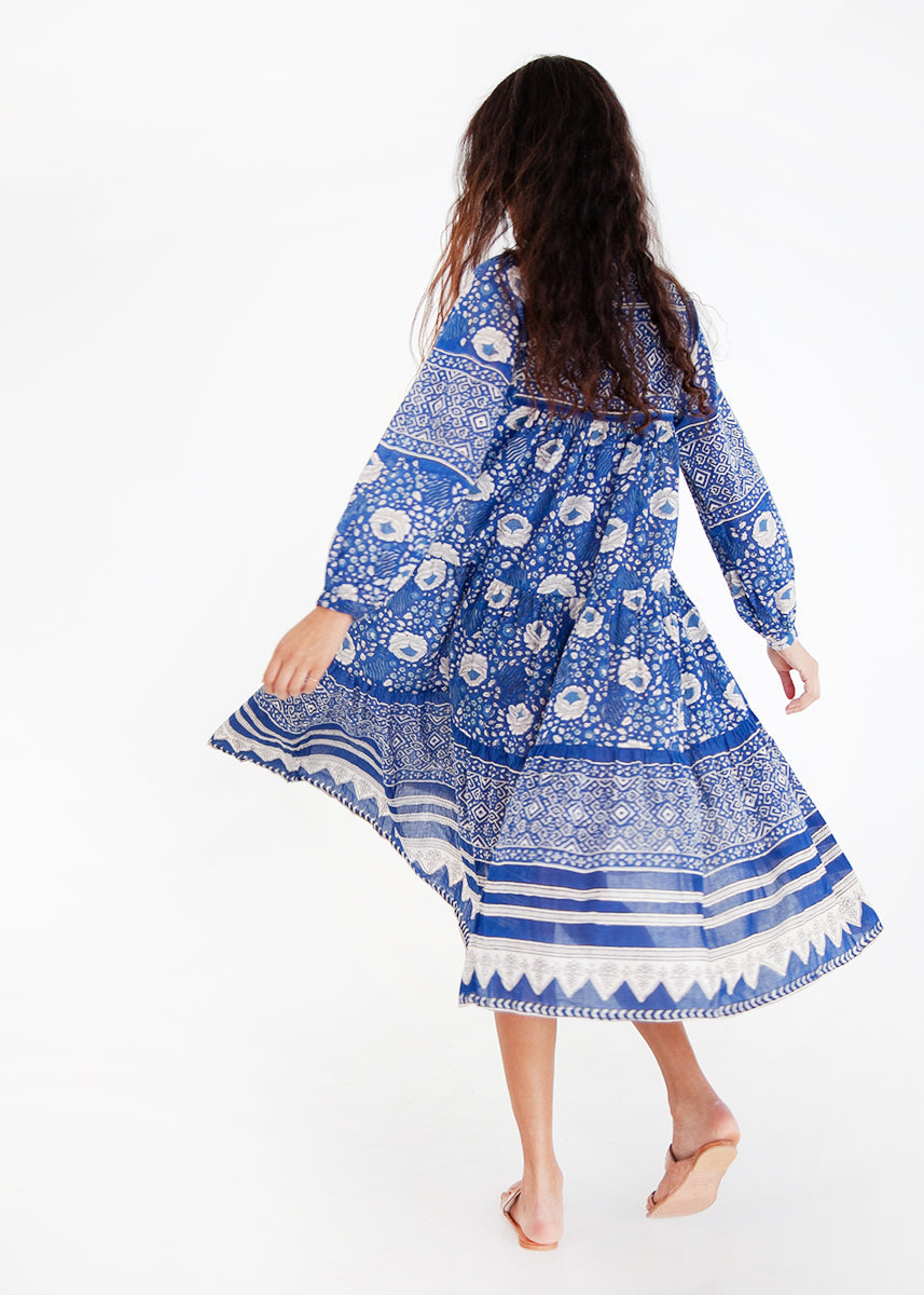 Yamini Booj Dress, Ocean