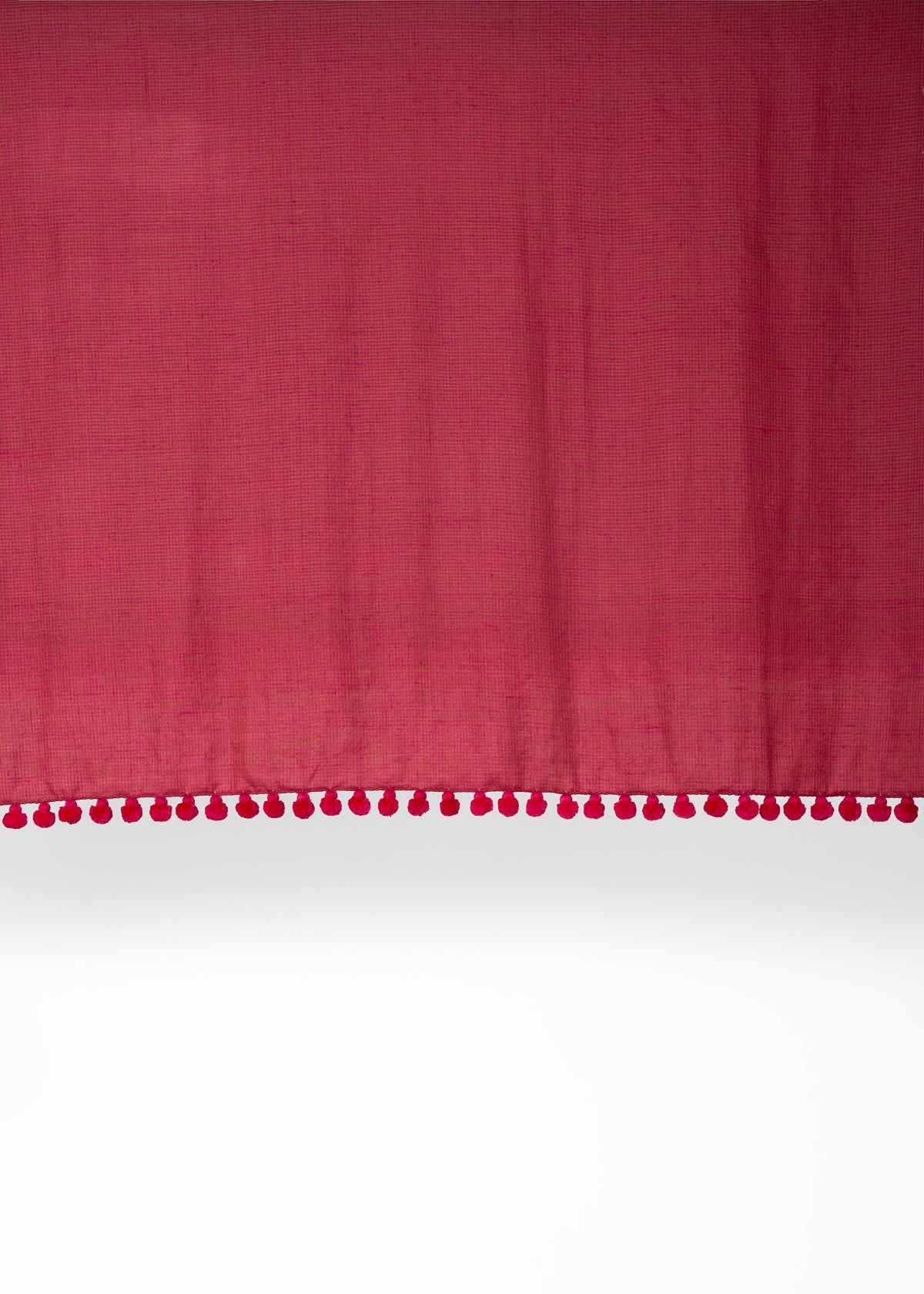 Dupatta Noor Special Shawl - Toosh/Fuchsia Tiny Checks Pattern