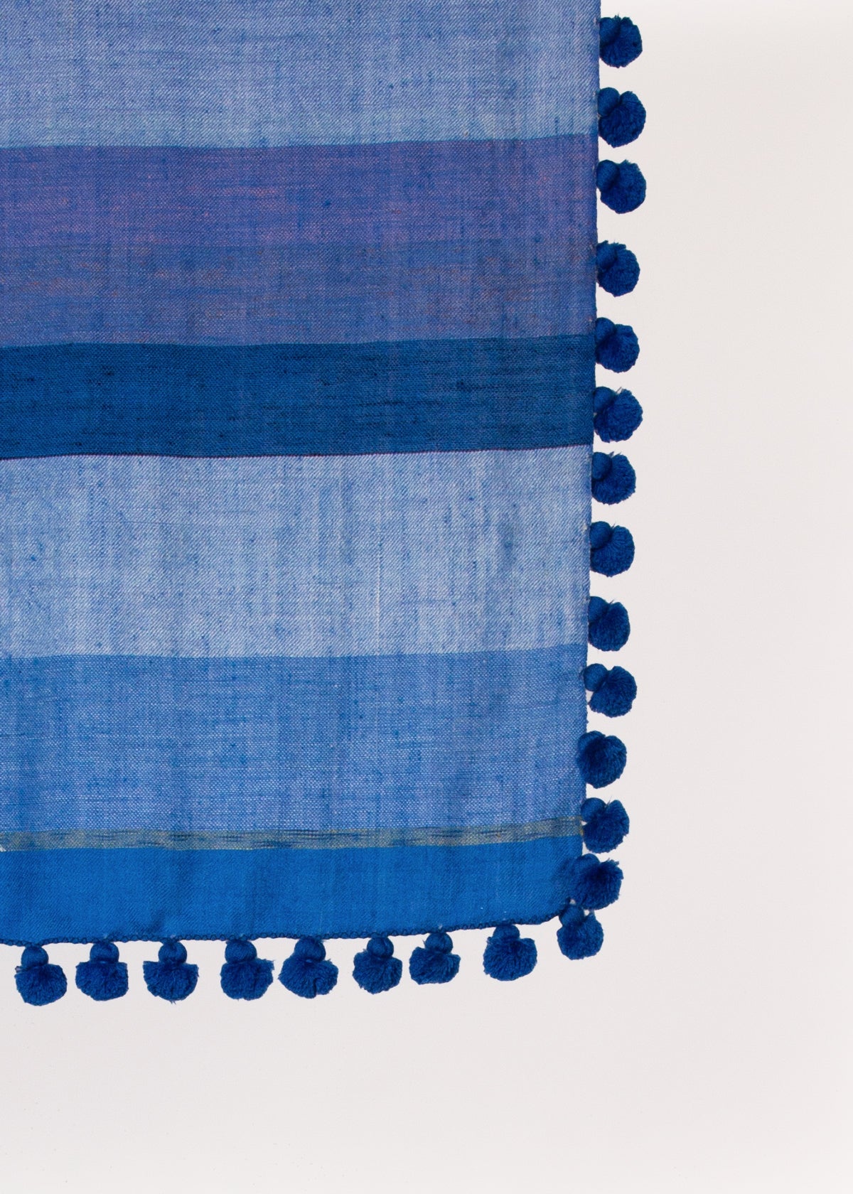 Dupatta Noor Special Shawl - Blue Stripes