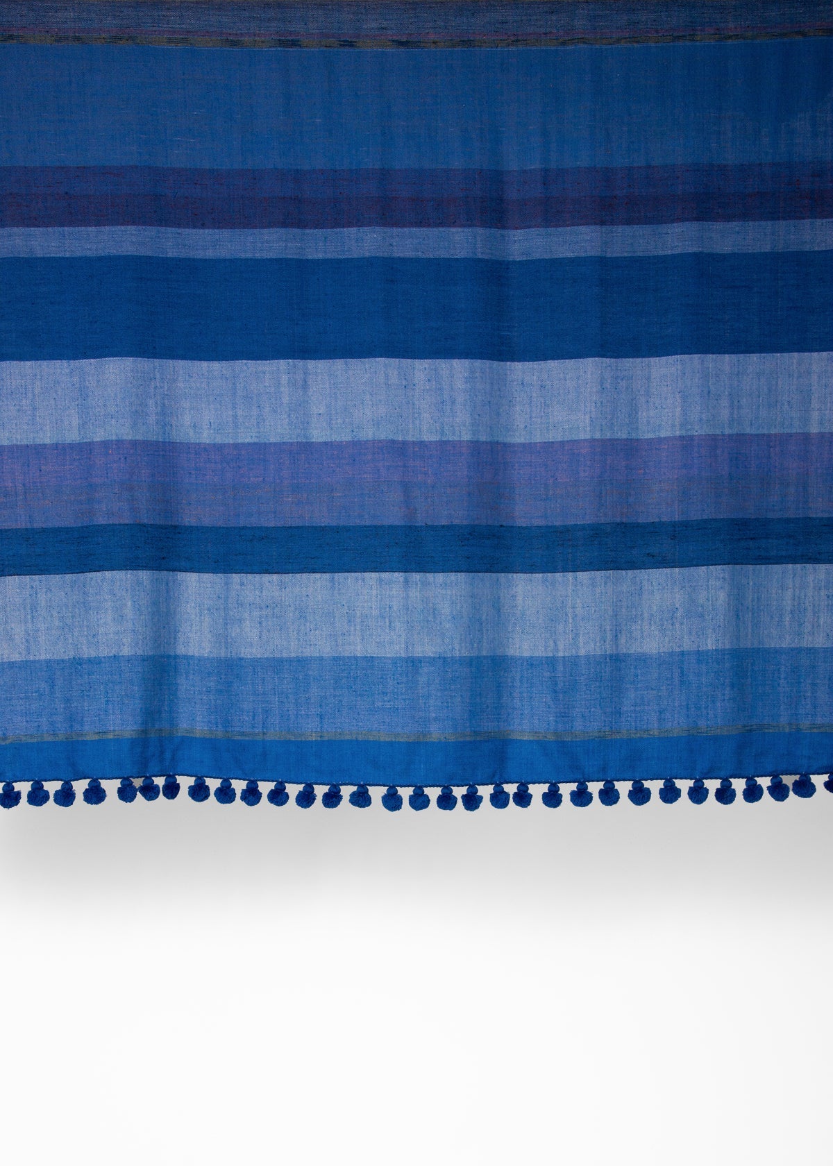Dupatta Noor Special Shawl - Blue Stripes