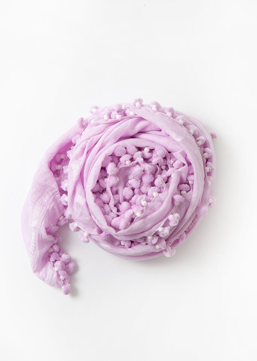 Dupatta Plain Shawl, Violetta