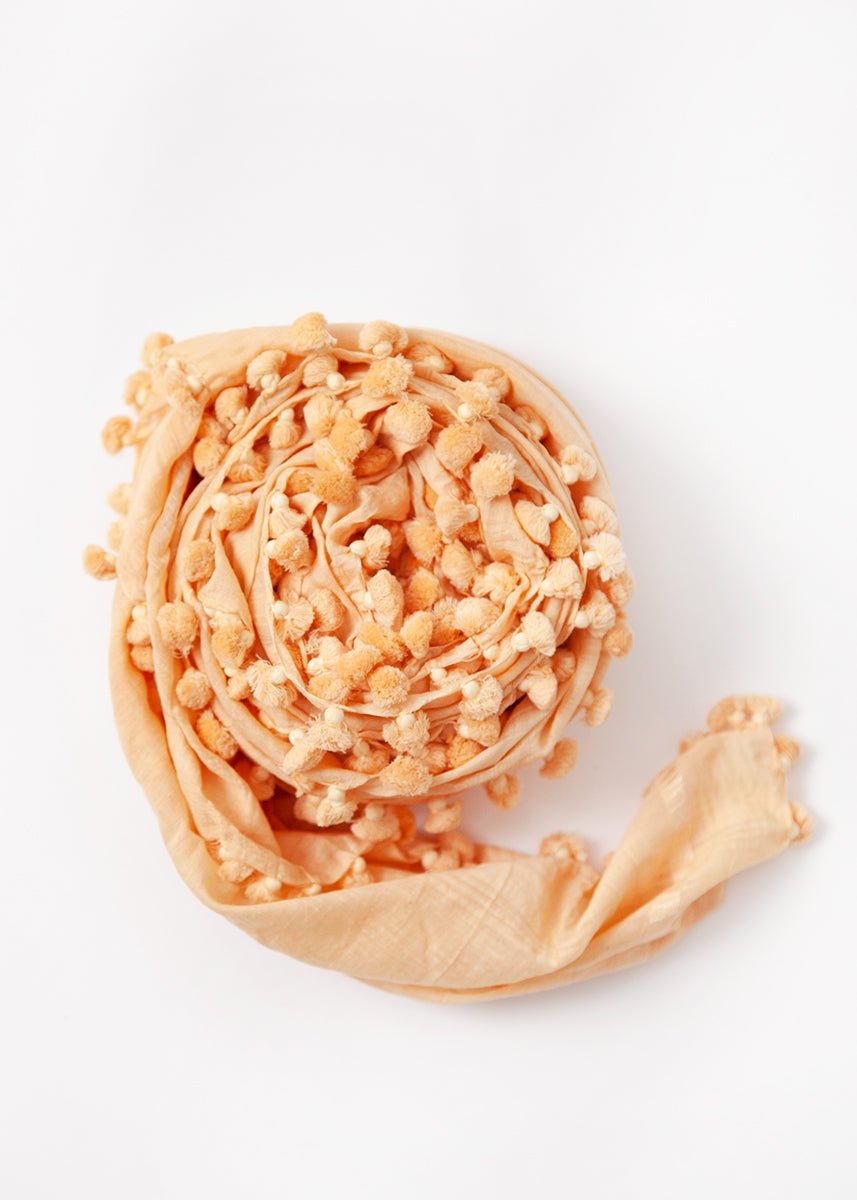 Dupatta Plain Shawl, Wheat