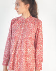 Iride Tindora Top - Poppy