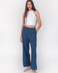 Louise Modern Stripe Pant - Blue