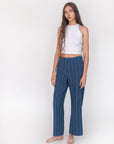 Louise Modern Stripe Pant - Blue