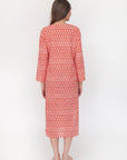 Celaya Greece Kurta - Poppy