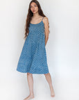 Gaia Ananta Slip Dress - Natural Indigo
